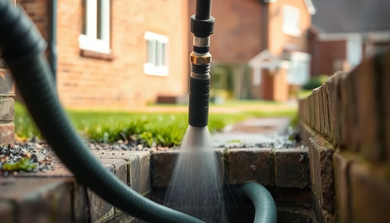 Drain Jetting in Coalville, Leicestershire