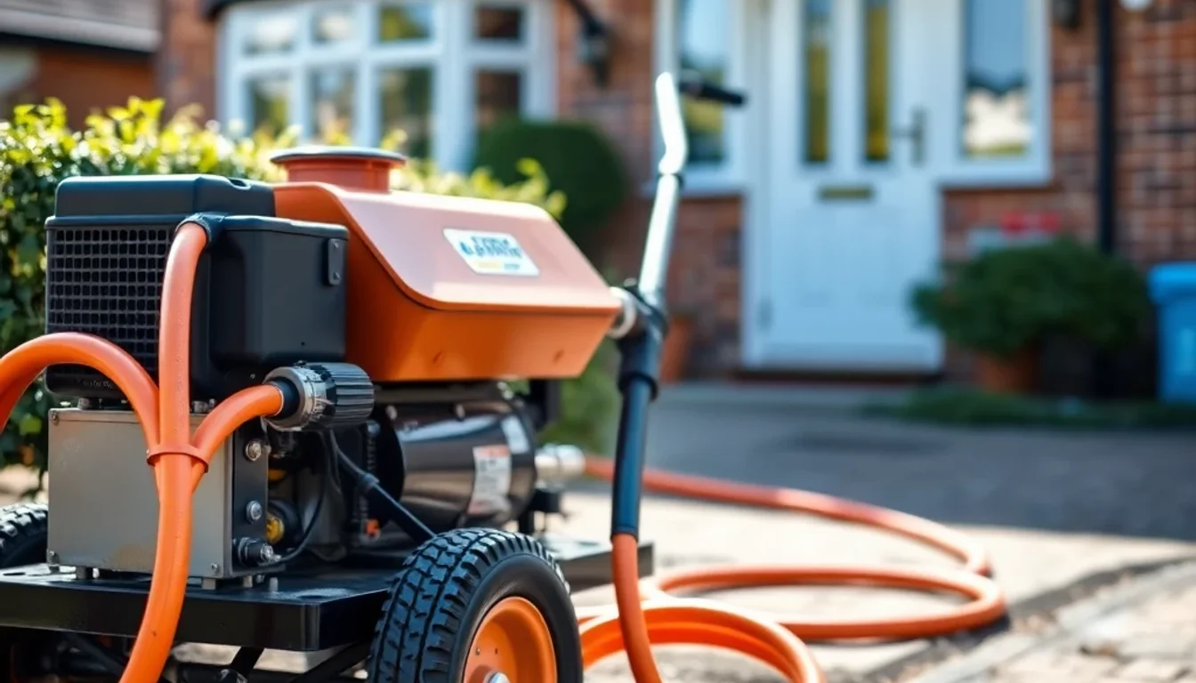 Drain Jetting in Hinckley, Leicestershire